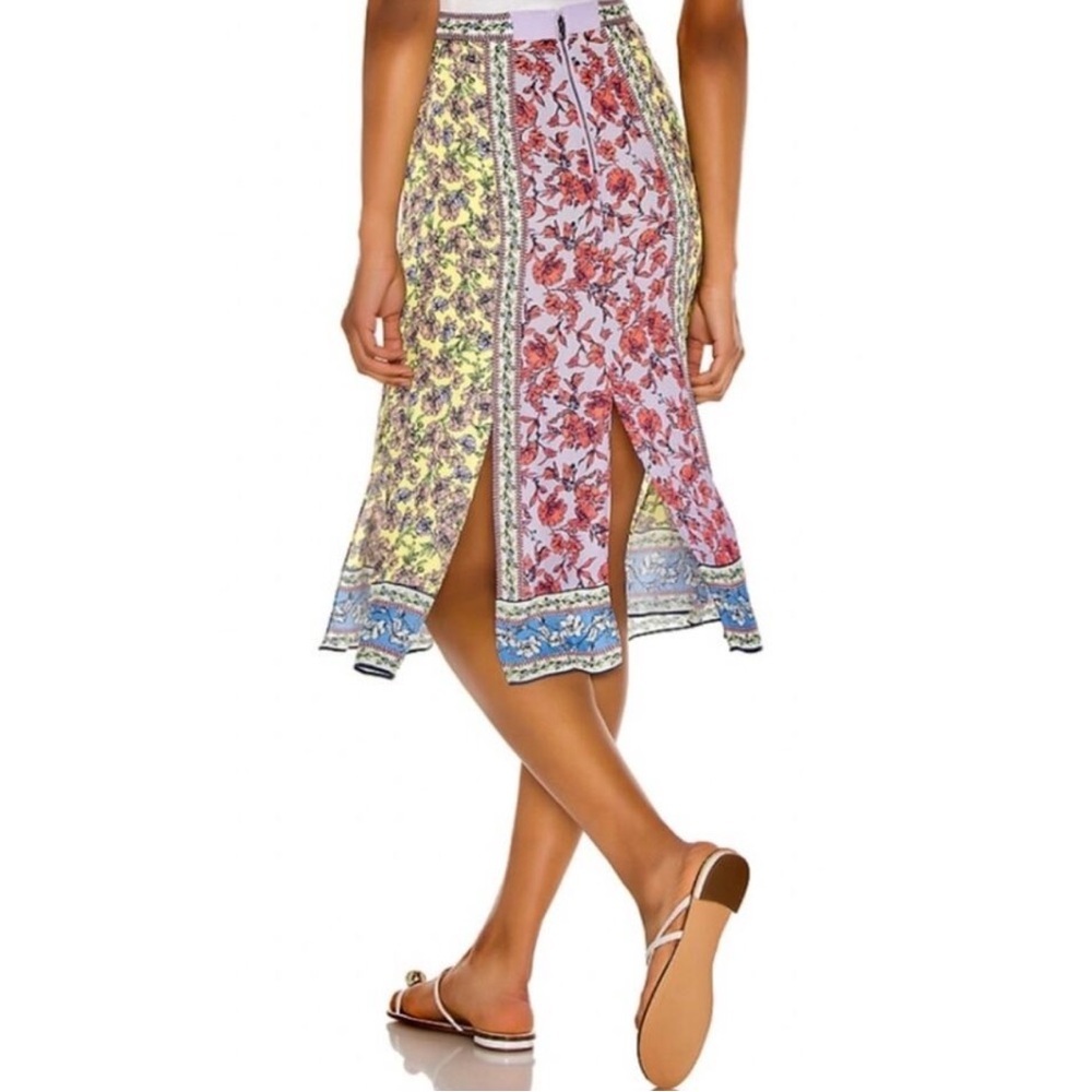 Alice + Olivia Athena Midi Skirt. - Picture 3 of 10